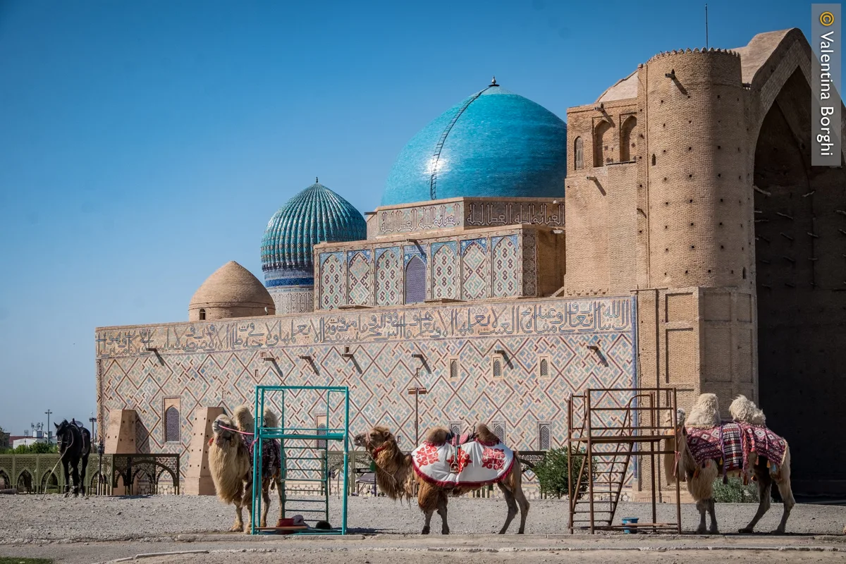 Mausoleo di Khoja Ahmad Yasavi a Turkestan