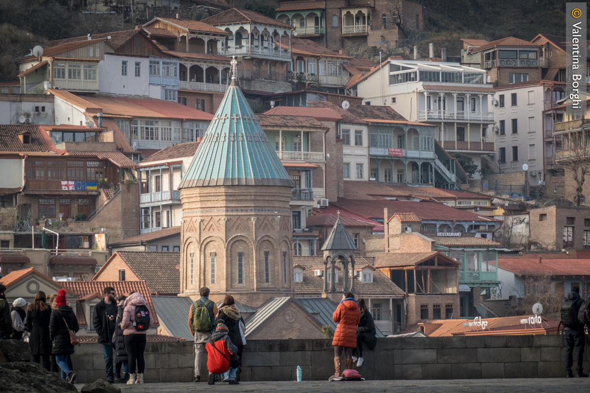 vista di Tbilisi, Georgia