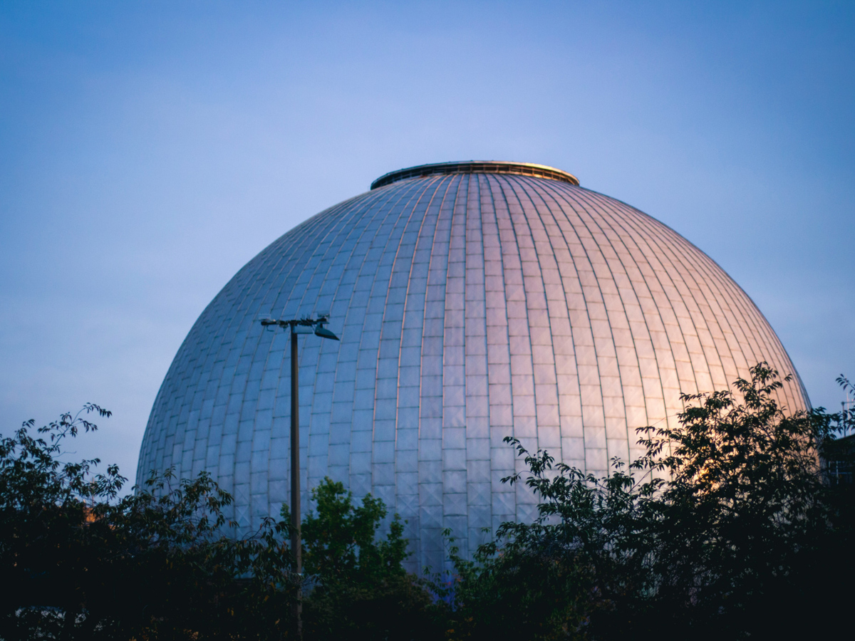 cupola del Zeiss-Großplanetarium a Berlino