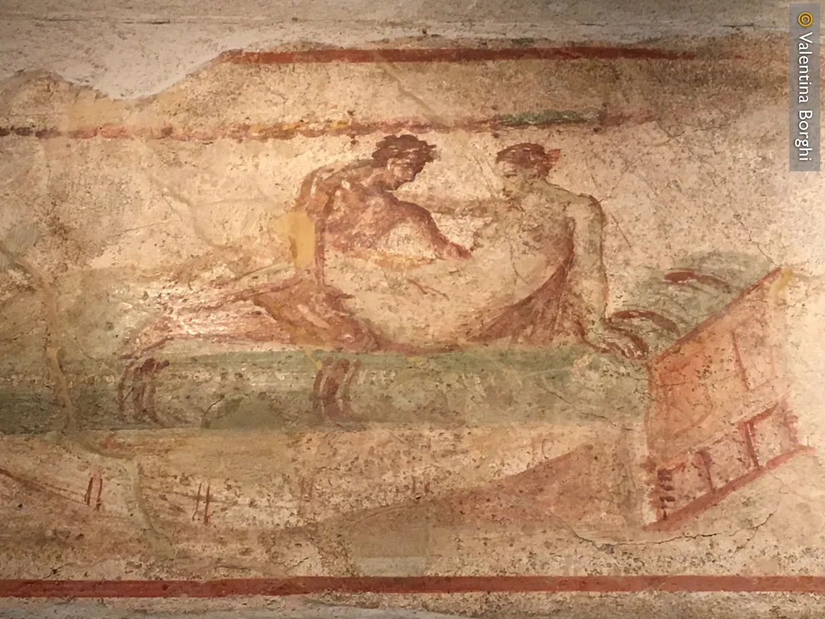 affreschi erotici nelle Lupanare, Pompei