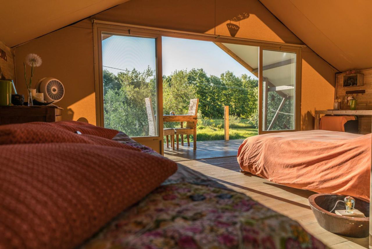 Luxury Tents in Agriturismo Biologico, Toscana