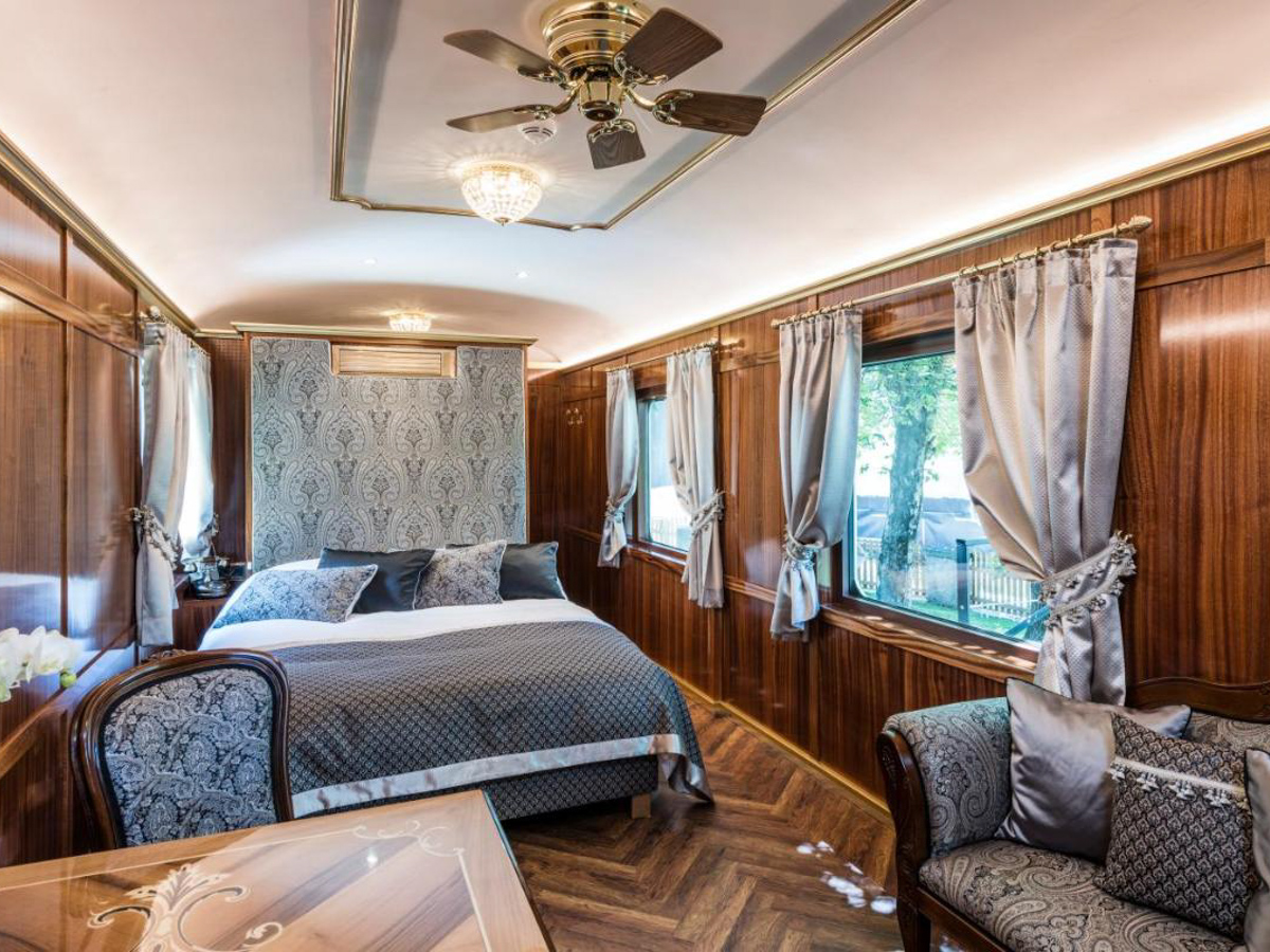 interni dell'Orient Express Lener