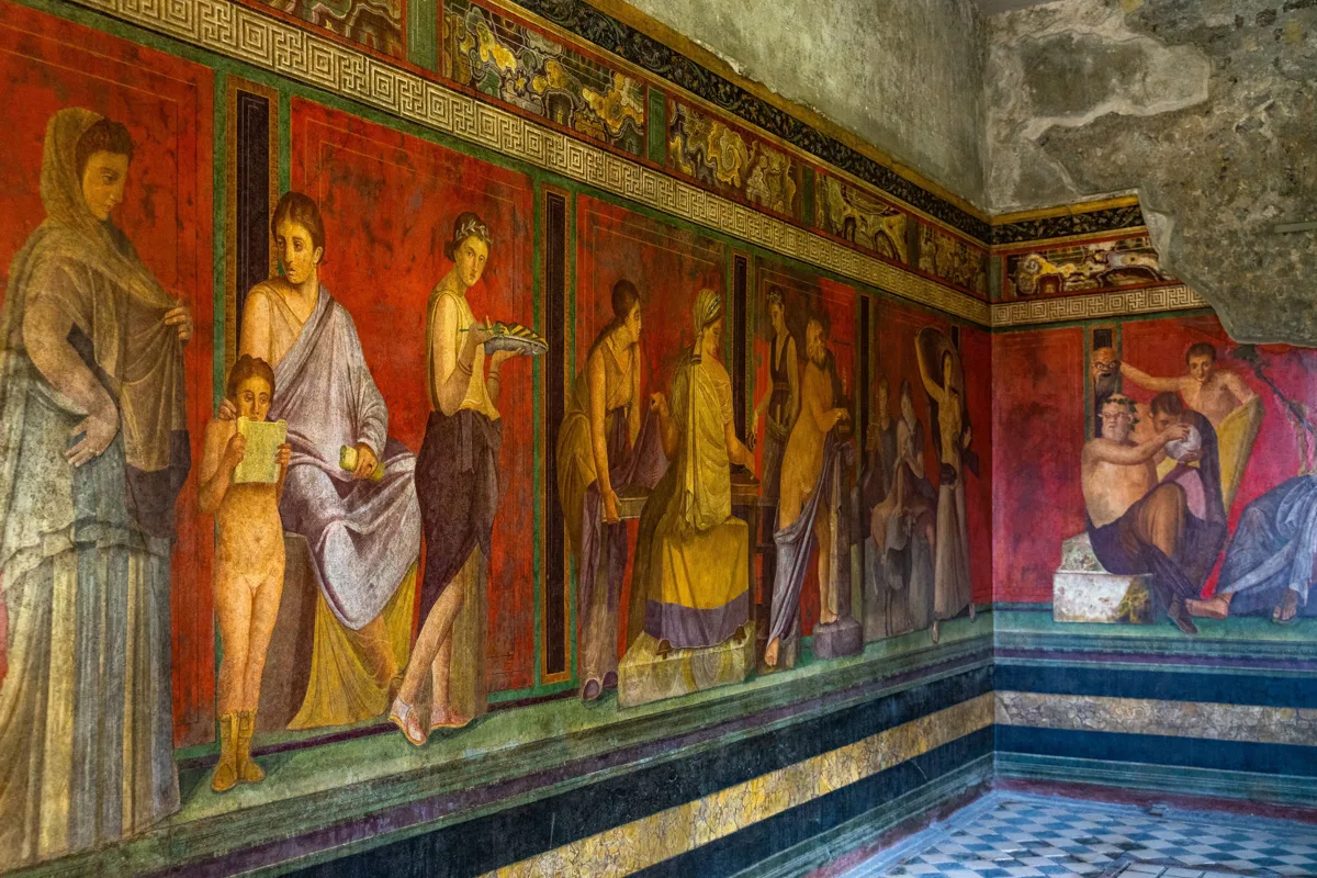 affreschi nella Villa dei Misteri, Pompei