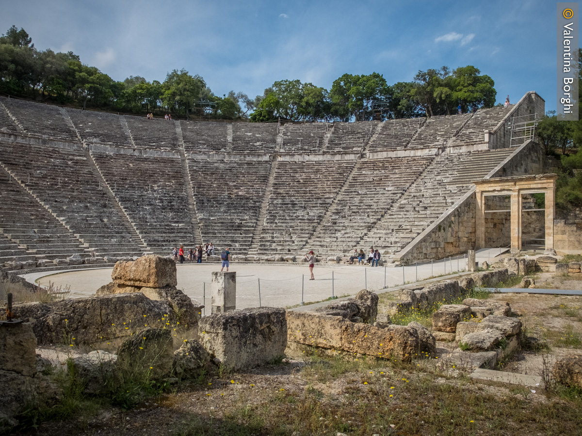 Teatro di Epidauro, Grecia