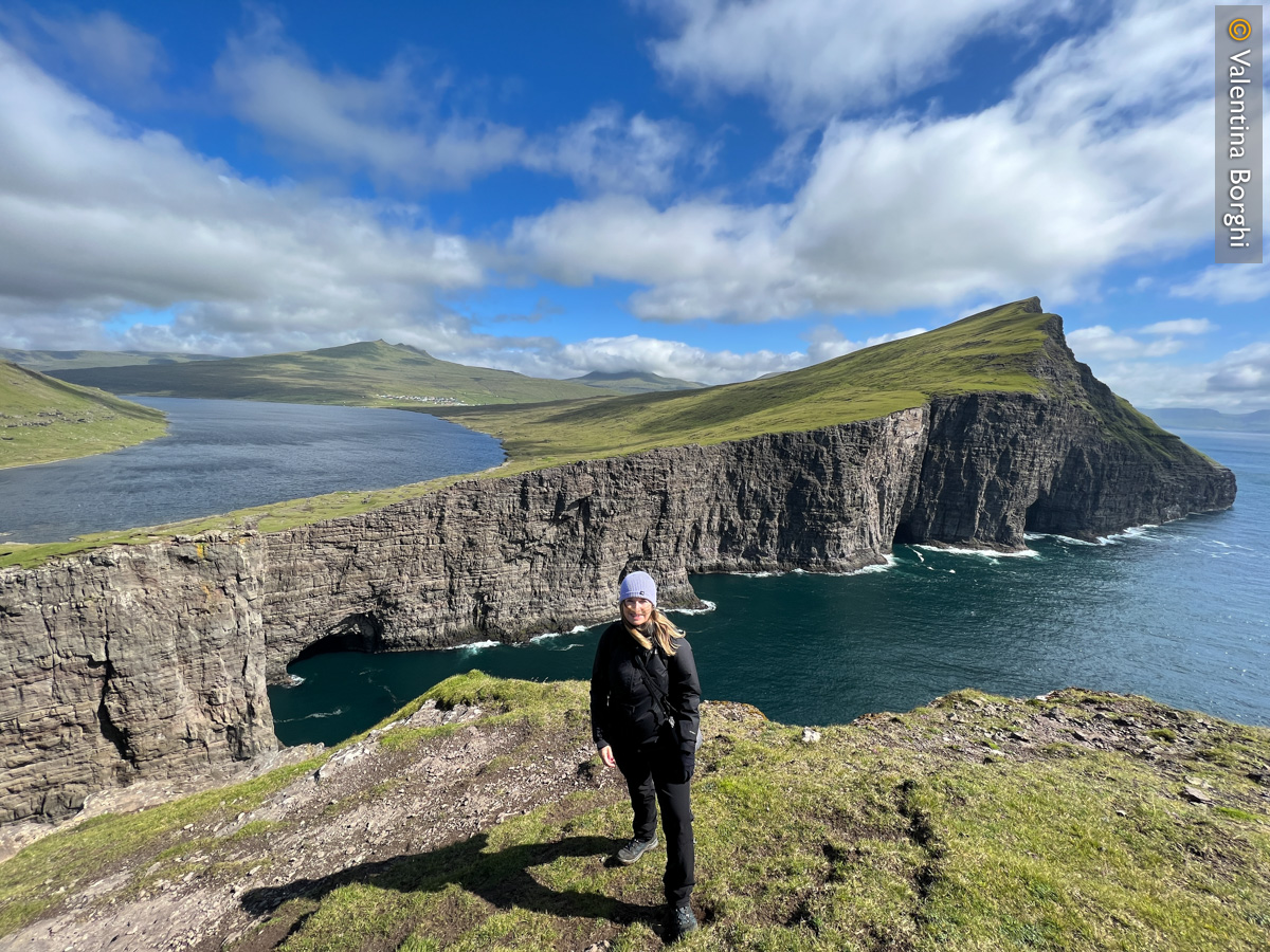 Lago sospeso alle isole Faroe