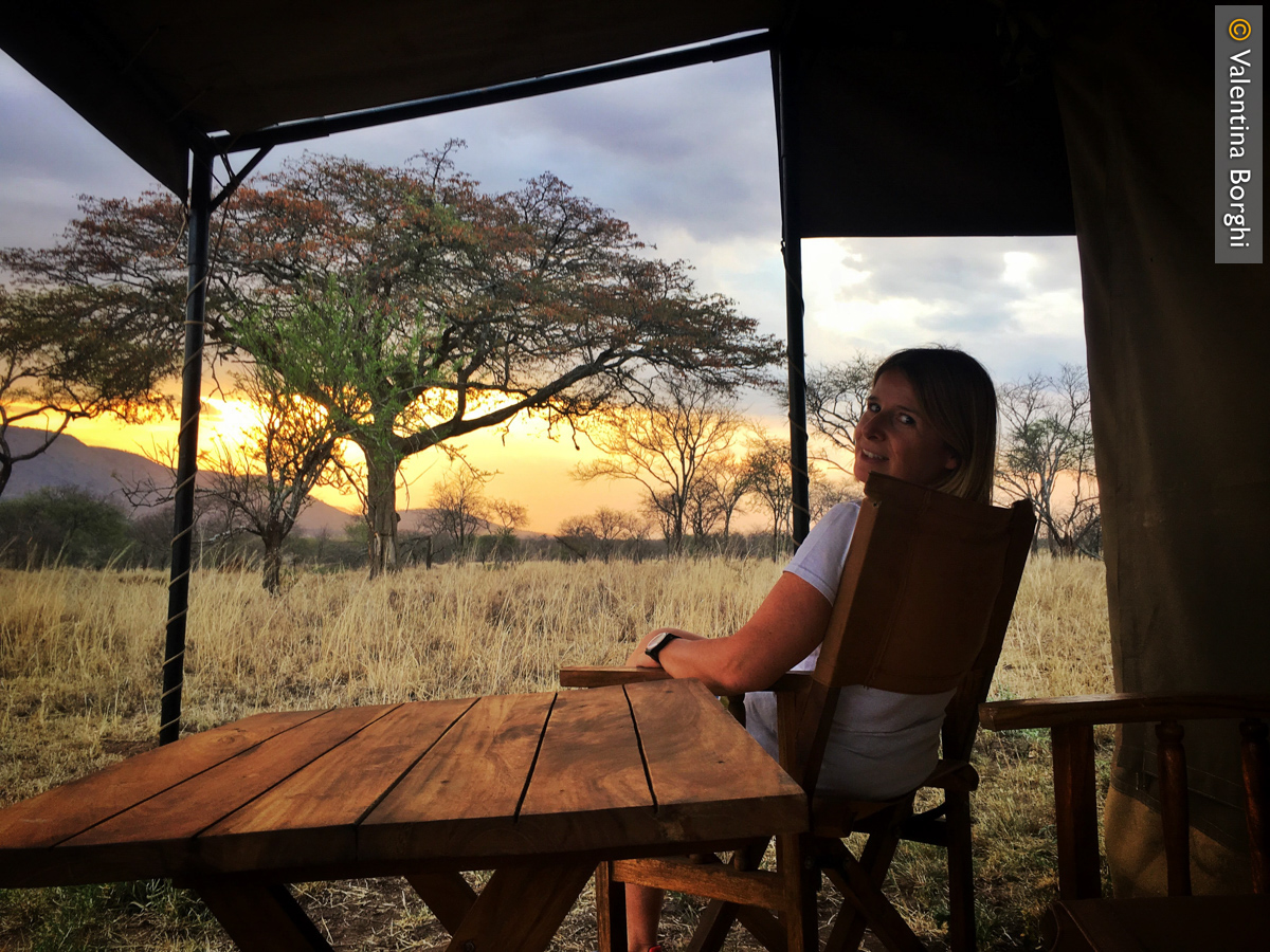 Campo Tendato nel Serengeti, Tanzania