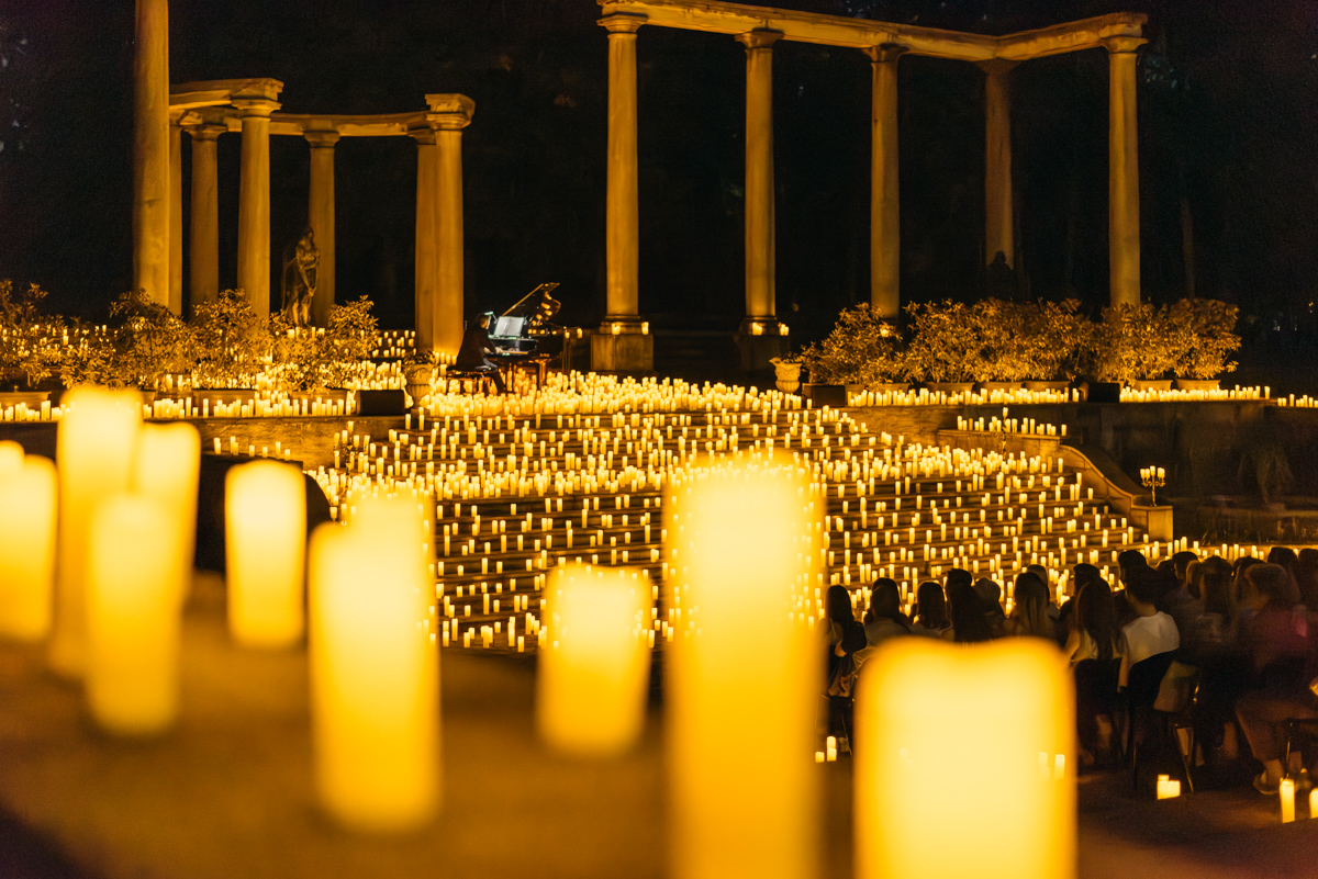 Candle Light a Villa Clerici, Milano