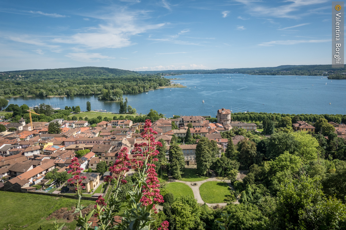 Vista dalla Rocca di Angera, Lago Maggiore, Lombardia