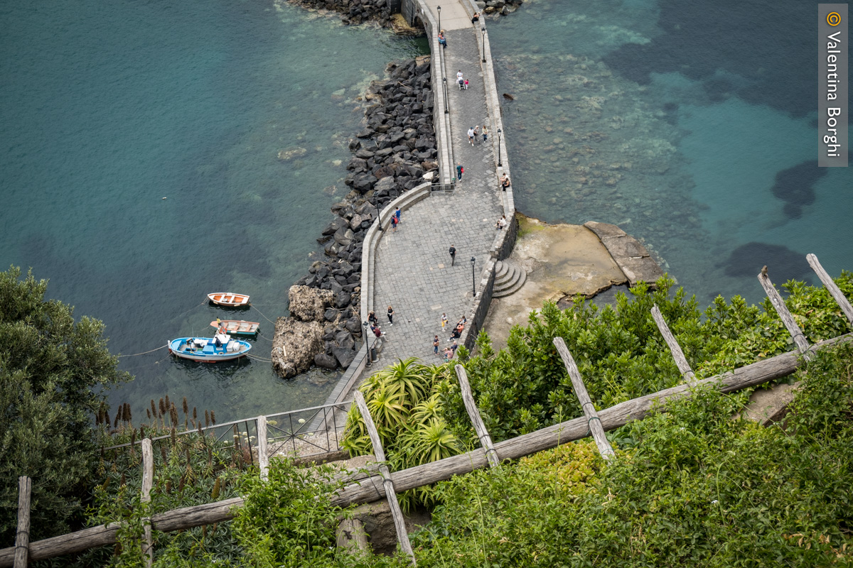 Vista sul mare dal Castello Aragonese, Ischia