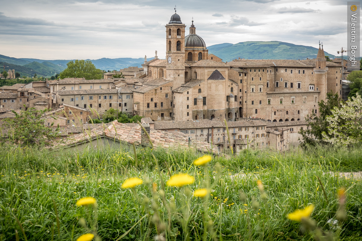 Vista di Urbino, Marche