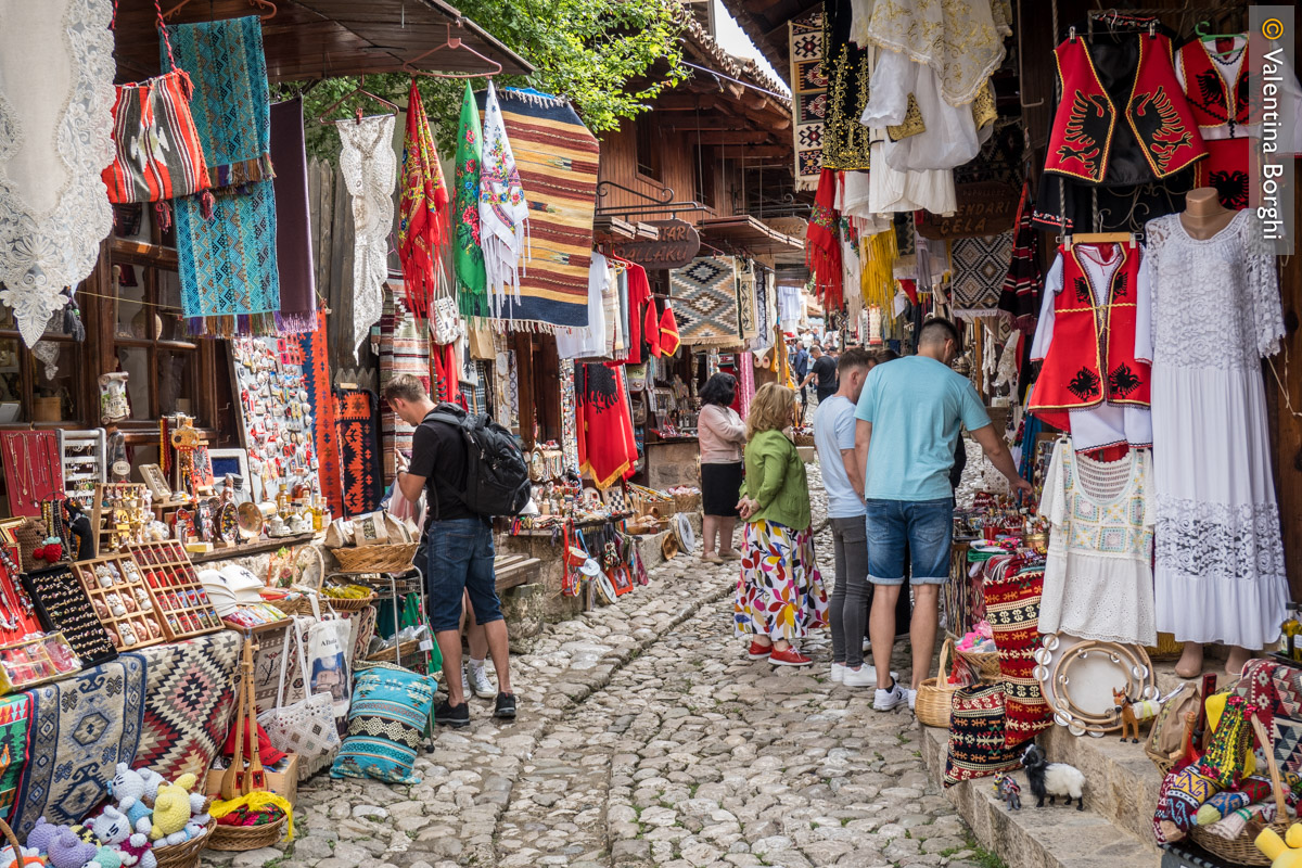 Bazar ottomano di Kruje, Albania