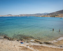 spiaggia di Paros, Grecia