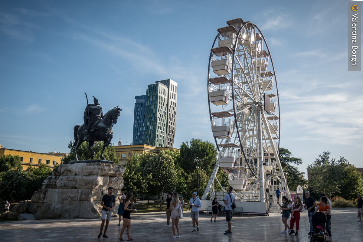 Piazza Skanderbeg, Tirana, Albania