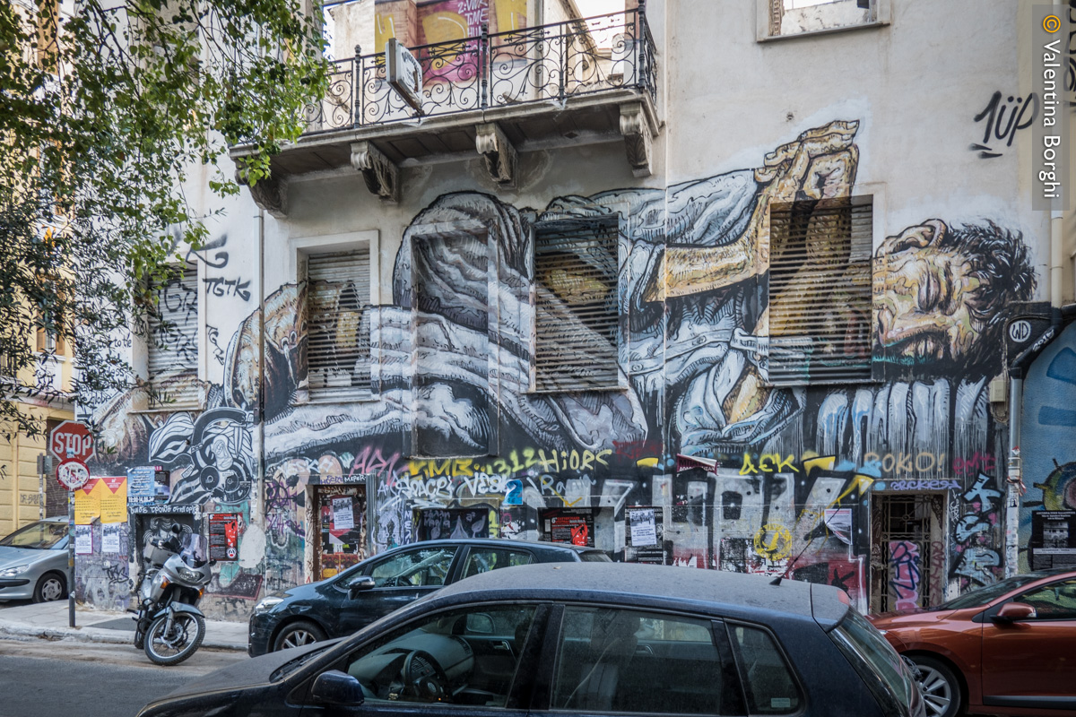 murales a Exarchia, Atene