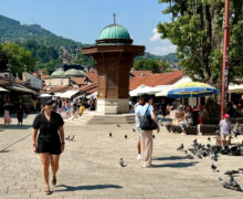 Piazza Sebilj, Sarajevo, Bosnia