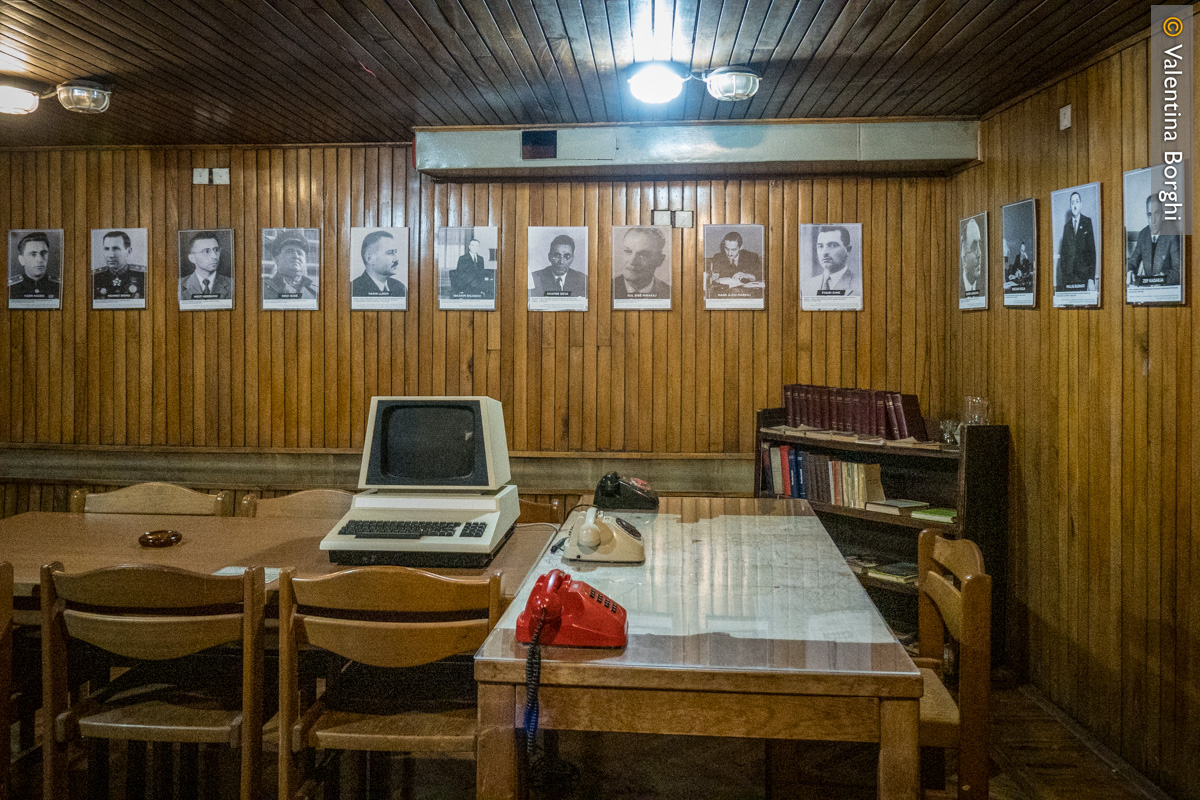 stanza nel Bunk'Art1, Tirana, Albania