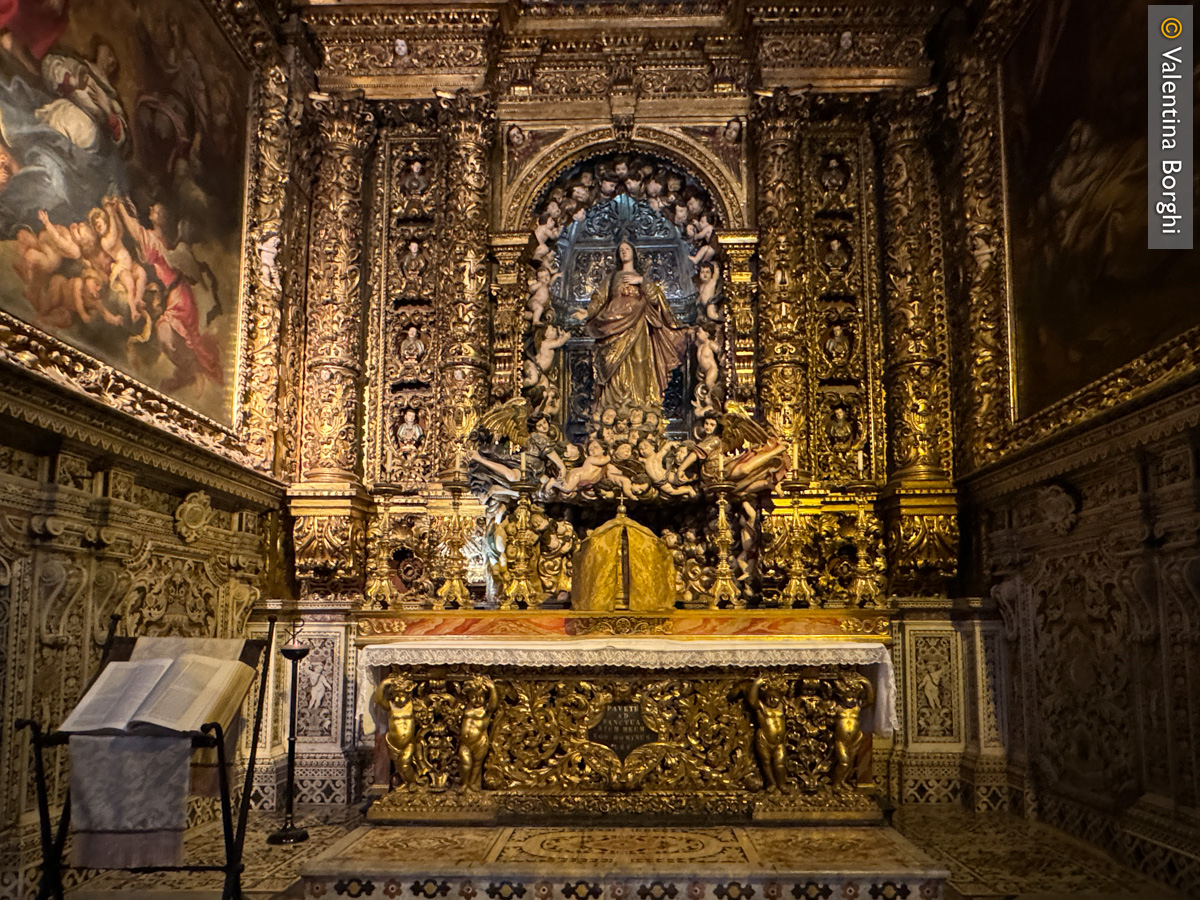 Interno dell'Igreja de Sao Roque, Lisbona