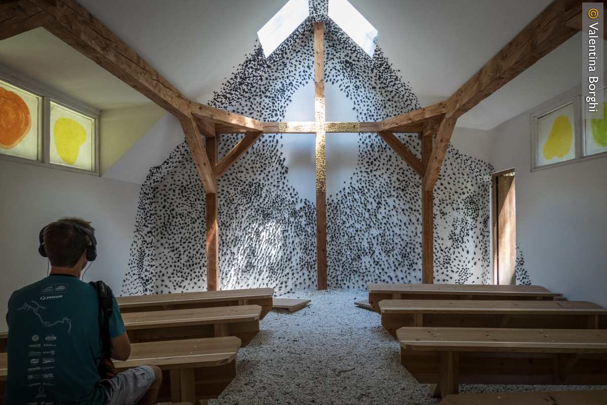 Una delle Vatican Chapel sull'isola di S.Giorgio, Venezia