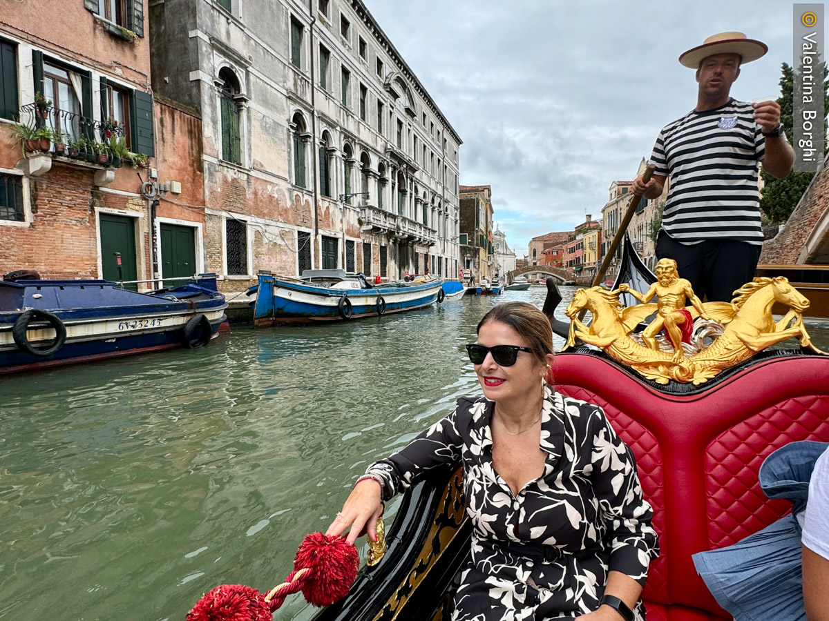 Io sulla gondola, Venezia