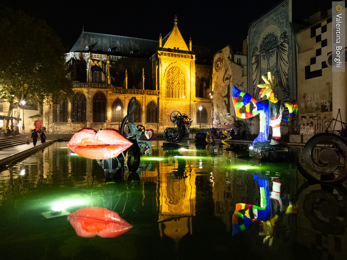 Piazza Igor Stravinsky a Les Halles, Parigi