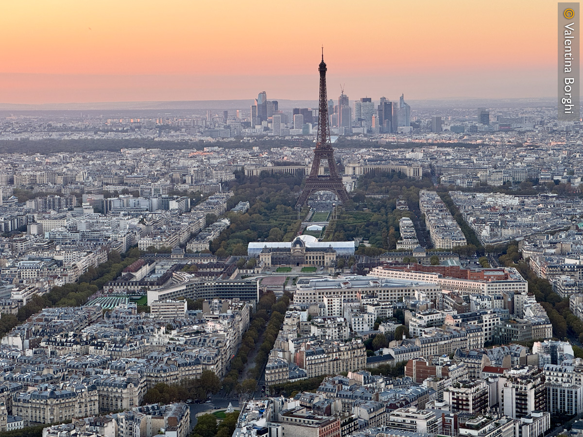 vista dalla Tour Montparnasse, Parigi