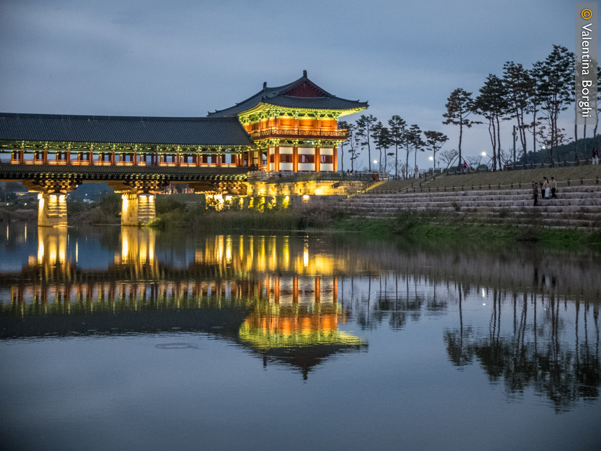 Woljeonggyo Bridge, Gyeongju, Corea del Sud