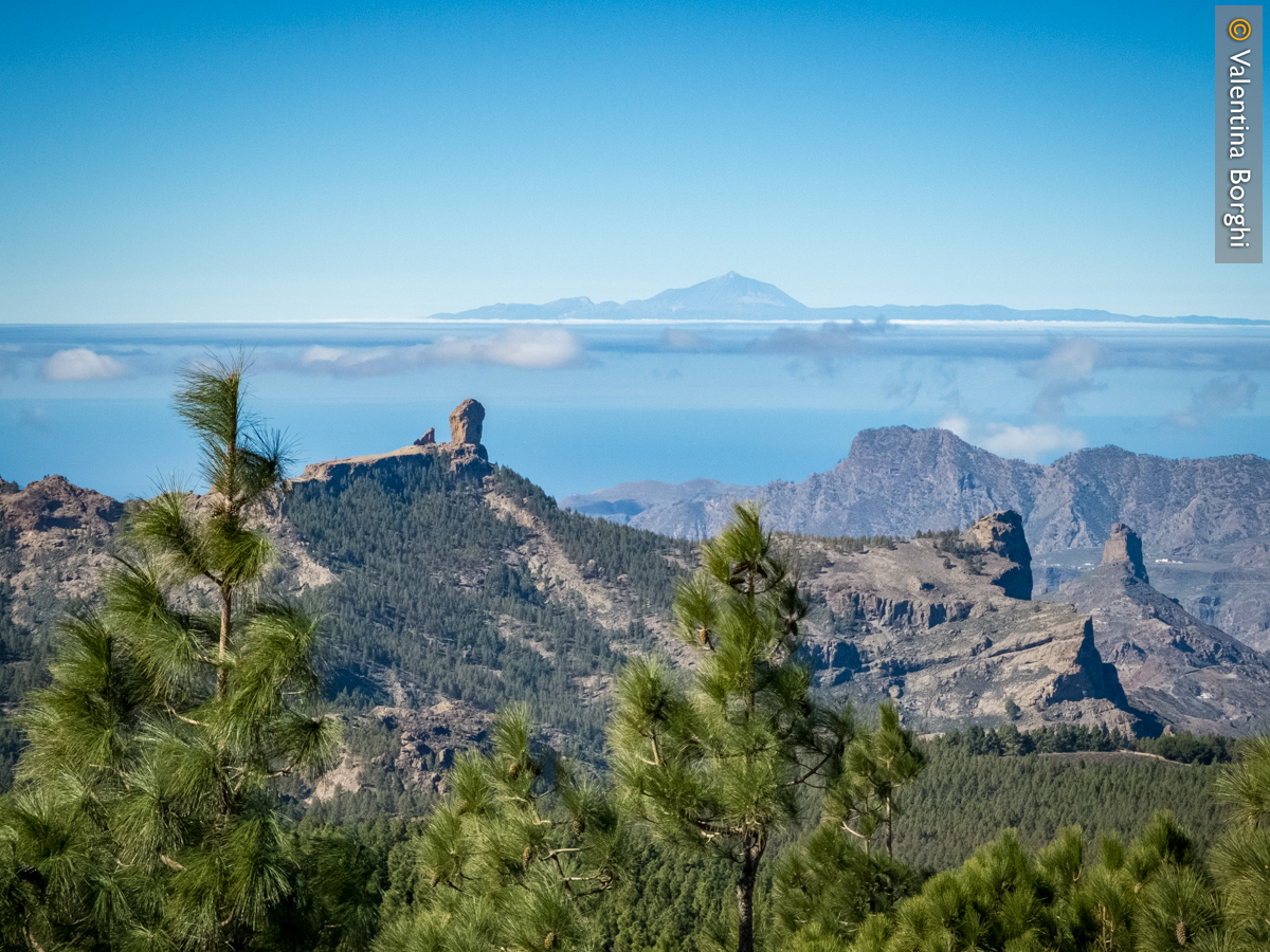 Vista dal Pico de Las Nieves, Gran Canaria