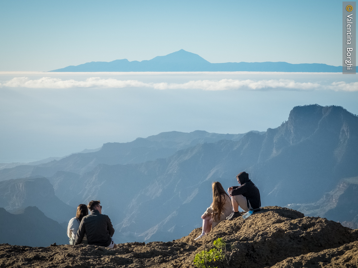 vista dal Roque Nublo, Gran Canaria