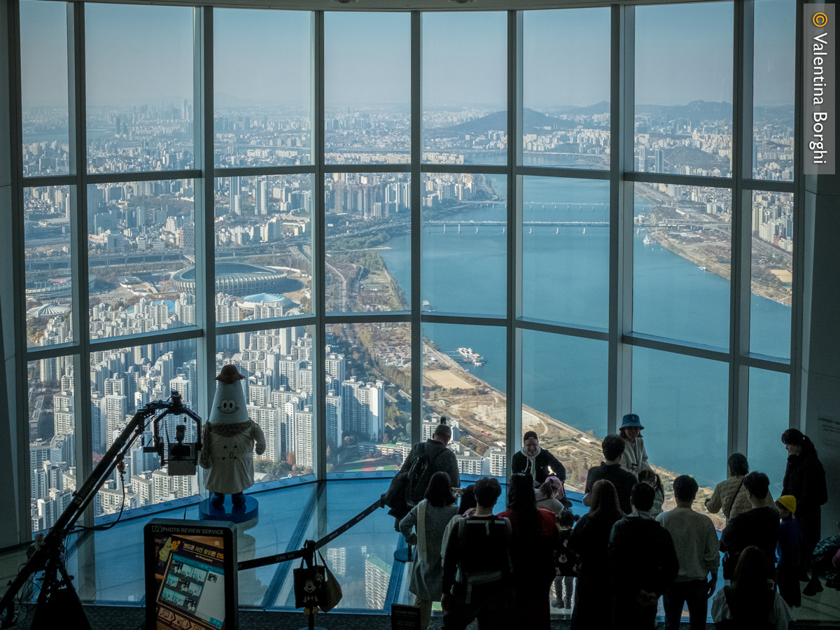 vista dal Lotte World Tower, Seoul