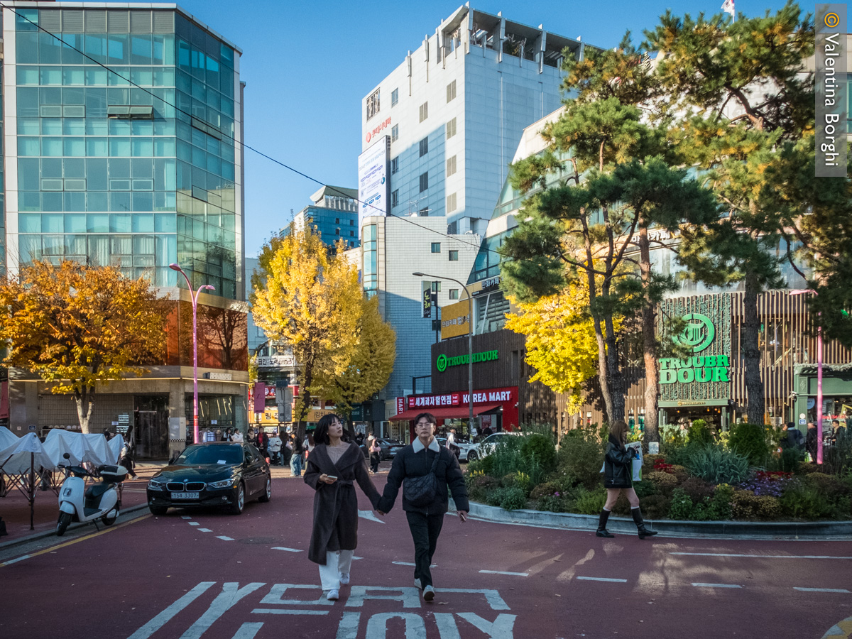 quartiere di Hondae, Seoul, Corea