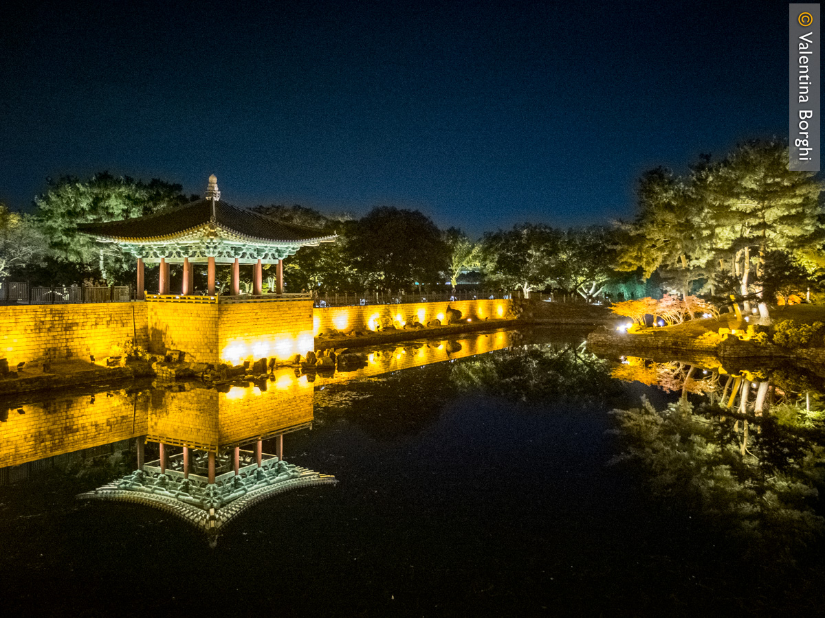 Palazzo Donggung e Anapji Pond