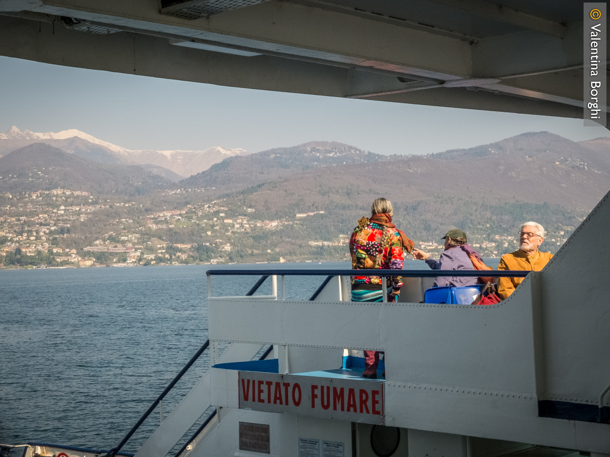 Battello sul Lago Maggiore
