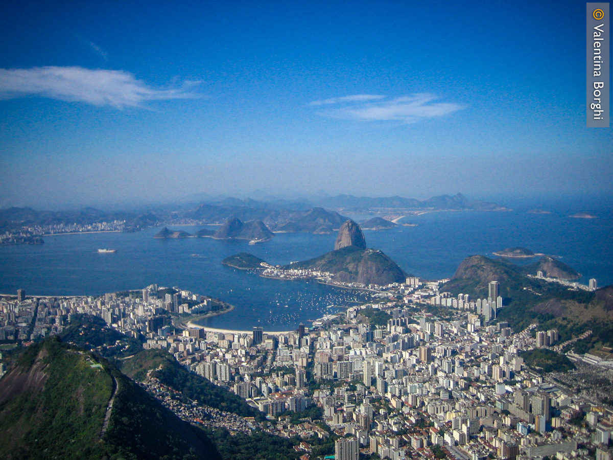 Vista dal Cristo Redentore, Rio de Janeiro