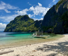 spiaggia di El Nido, Palawan, Filippine