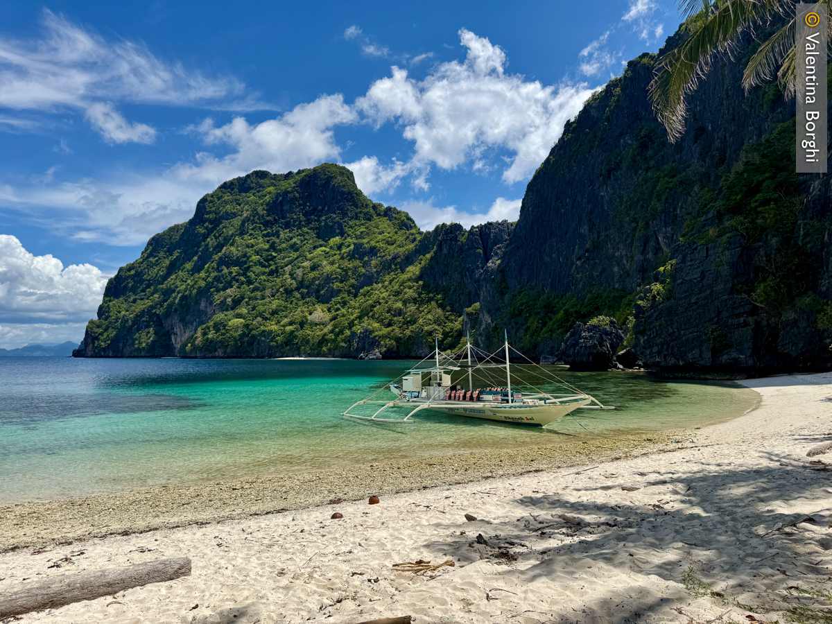 spiaggia di El Nido, Palawan, Filippine