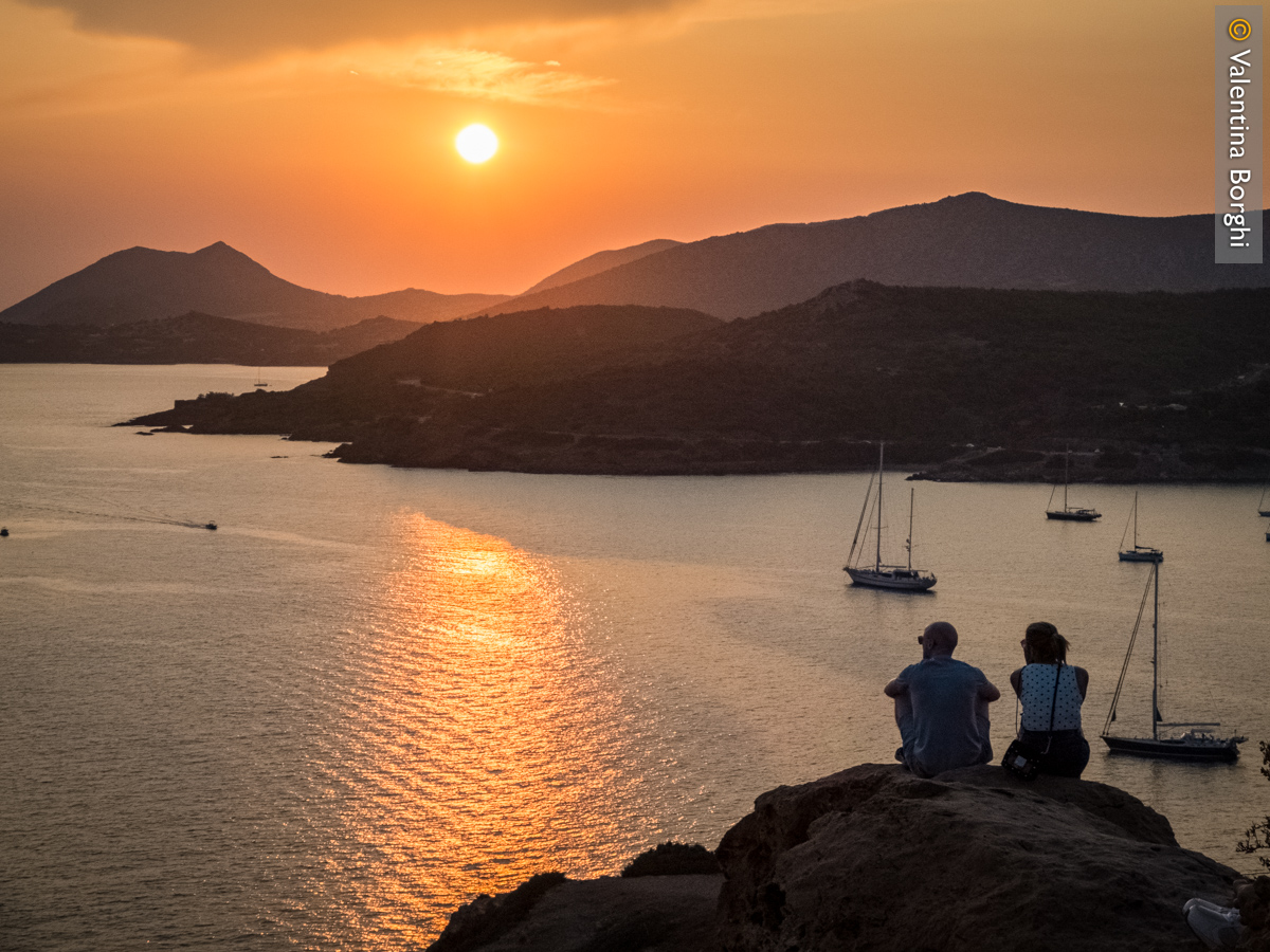 Tramonto da Capo Sounion, Atene