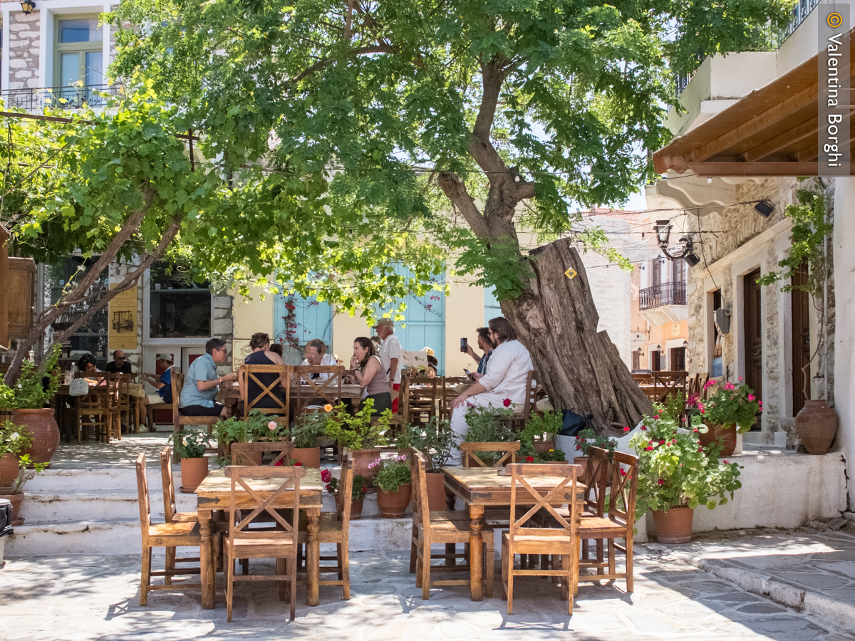 taverna a Chalki, Naxos