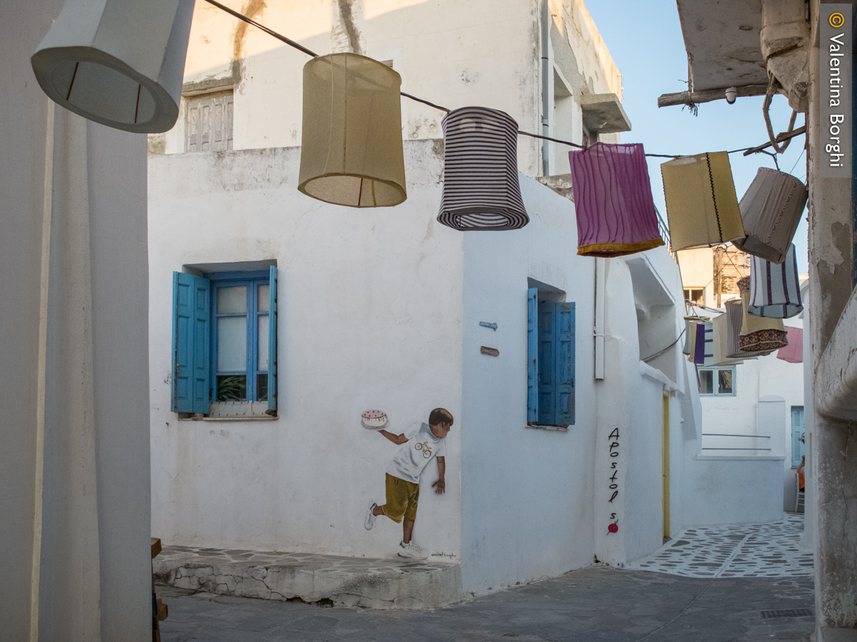 vicolo della Chora di Naxos