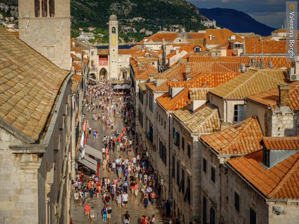 lo Stradum di Dubrovnik, Croazia