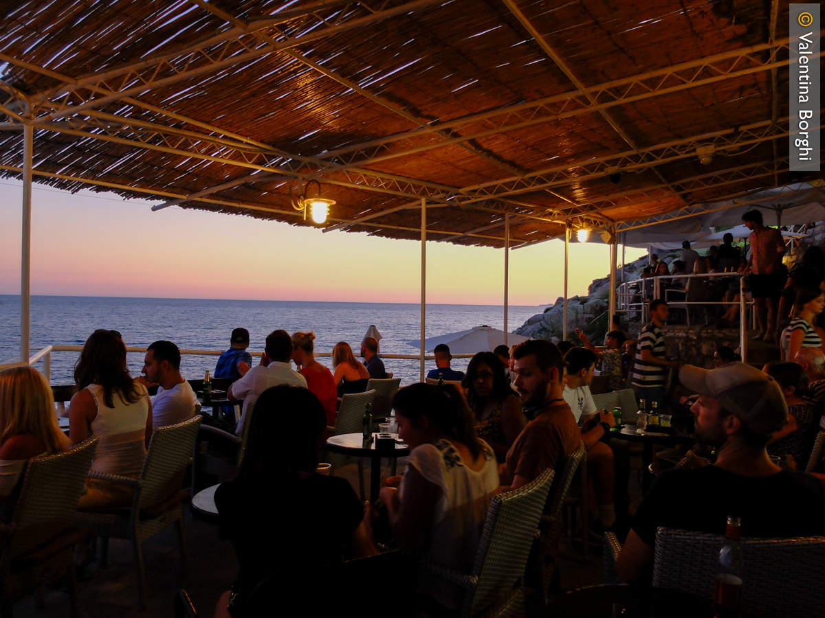 tramonto dal Buza Bar, Dubrovnik