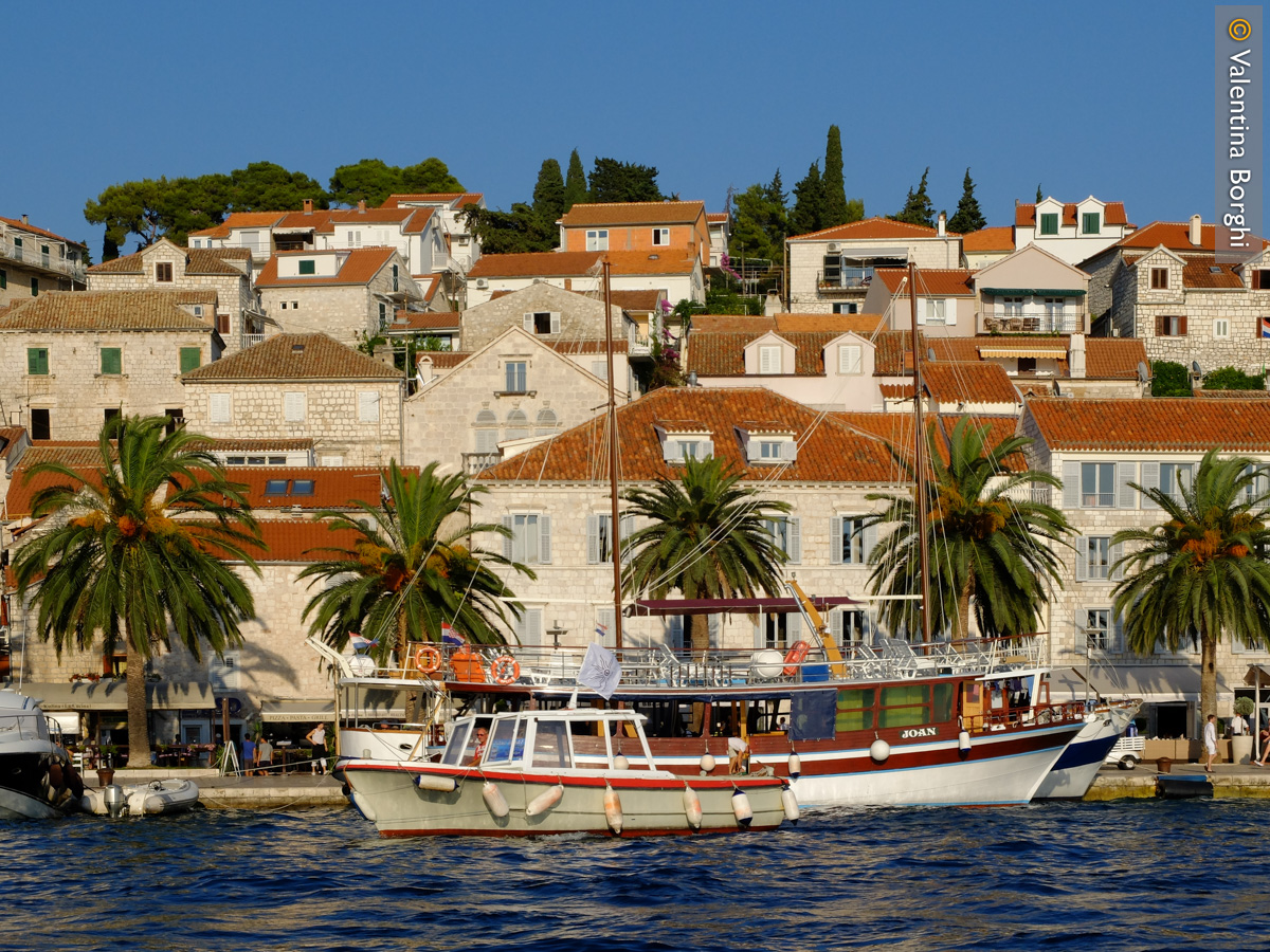 Centro storico di Hvar, Croazia