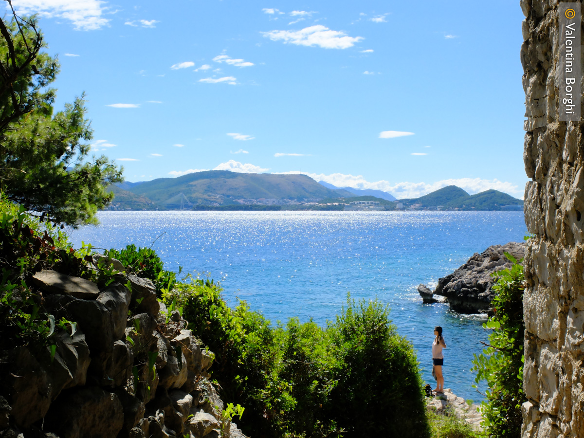 baia sull'isola di Koločep, Croazia