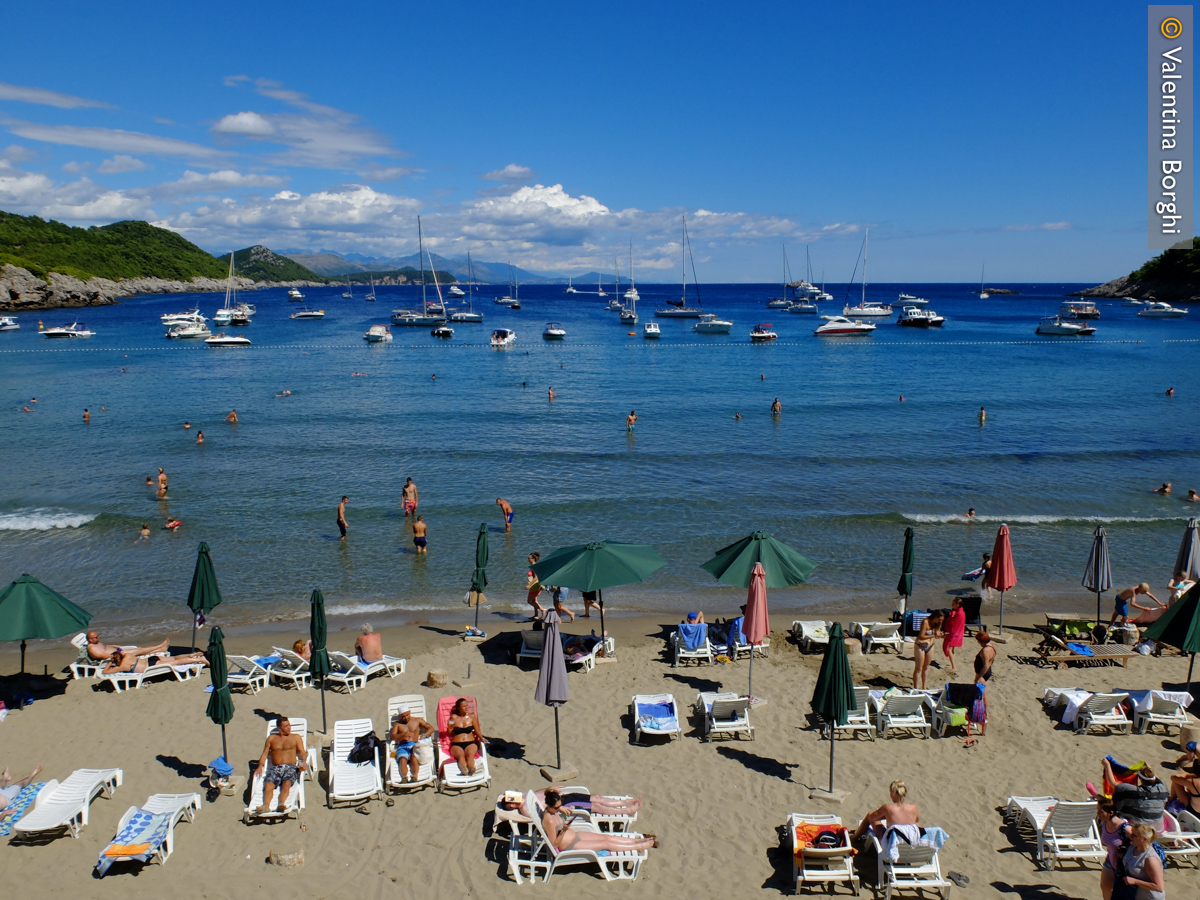 spiaggia di Sunj a Lopud