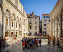 centro storico di Spalato, Croazia