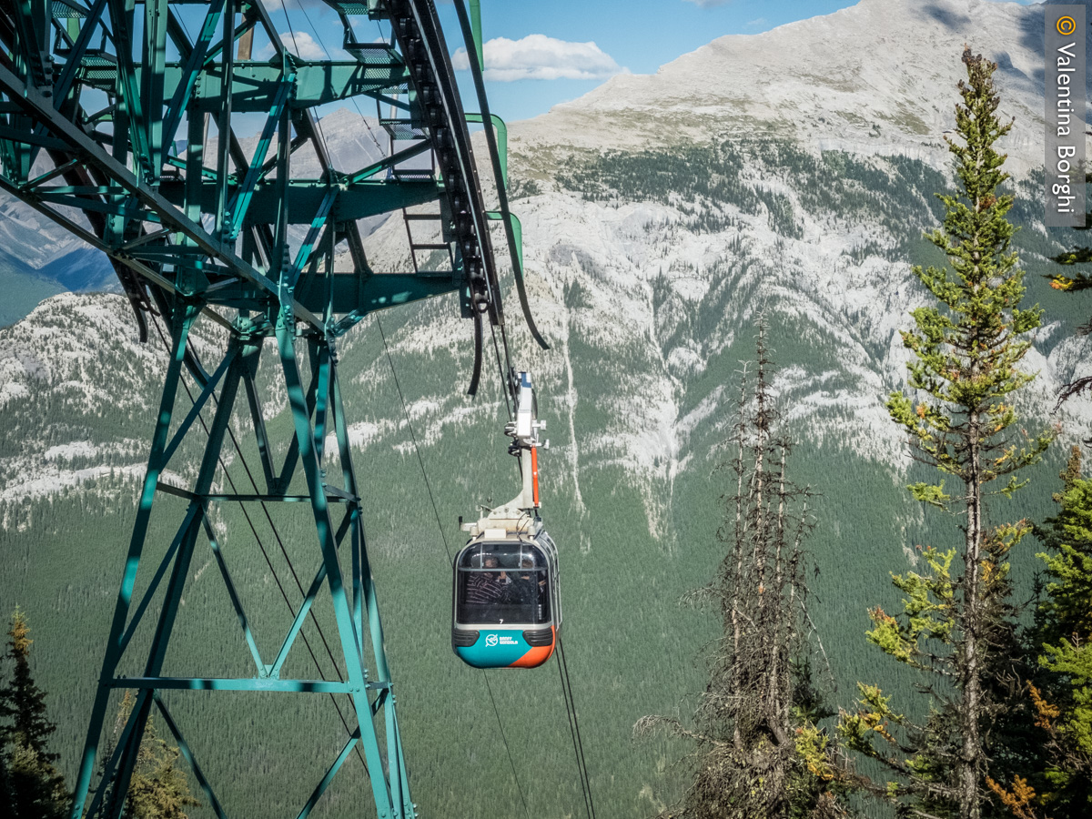 Gondola per Sulphur Mountain, Banff