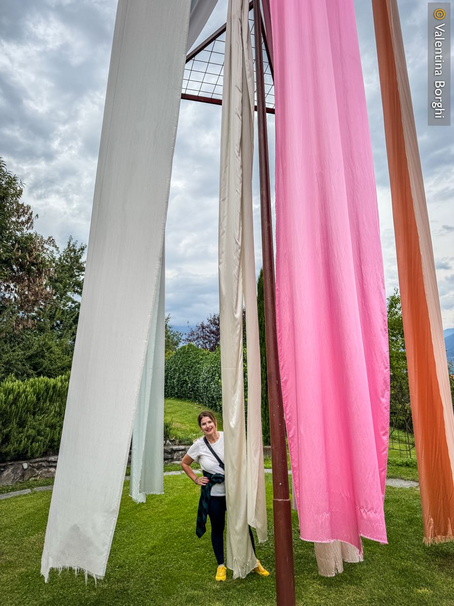 Installazione nei giardini Kränzelhof, Lana