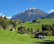 vista da Gromo, Val Seriana, Bergamo
