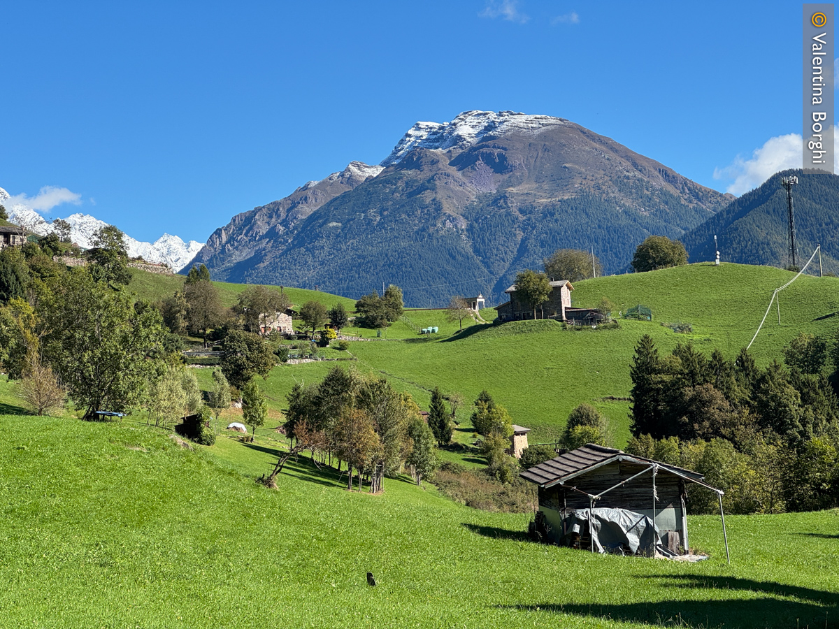 vista da Gromo, Val Seriana, Bergamo