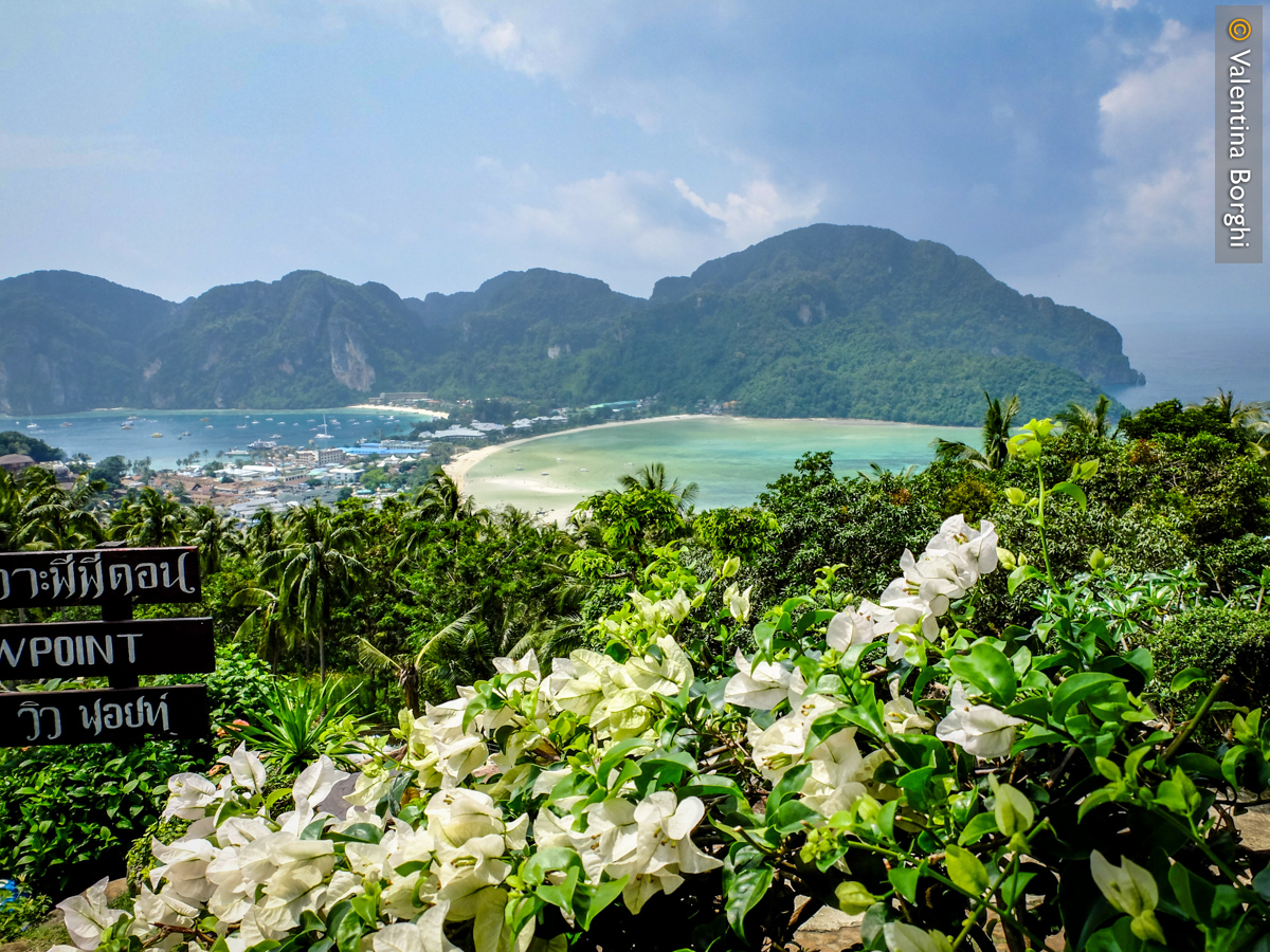 Punto panoramico Phi Phi Island, Thailandia