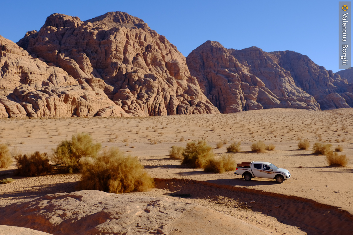 deserto del Wadi Rum, Giordania